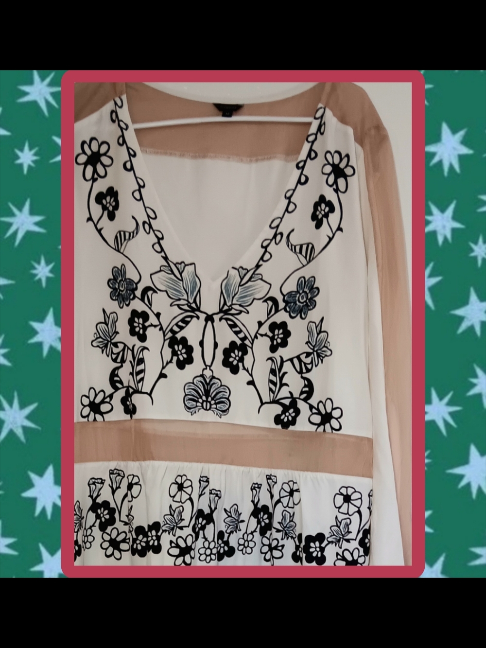 Embroidered Dress - Picture 4 of 4